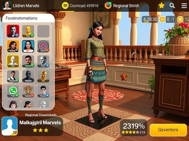 Malkajgiri Marvels character customization interface